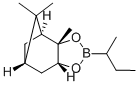 n-Butane-2-boronic acid (1S,2S,3R,5S)-(+)-2,3-pinanediol ester Structure