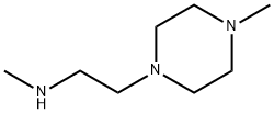 1-Piperazineethanamine,N,4-dimethyl-(9CI) Structure