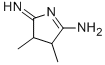 1-Pyrroline,2-amino-5-imino-3,4-dimethyl-(6CI) Structure