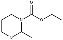 2H-1,3-Oxazine-3(4H)-carboxylic  acid,  dihydro-2-methyl-,  ethyl  ester Structure