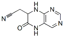 7-Pteridineacetonitrile,7,8-dihydro-6-hydroxy-(6CI) Structure