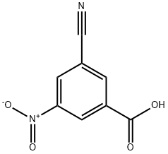 3-CYANO-5-NITROBENZOIC ACID Structure