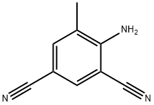 4-AMino-5-Methylisophthalonitrile Structure