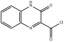 2-퀴녹살린카르보닐염화물,3,4-DIHYDRO-3-OXO- 구조식 이미지