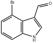 4-Bromoindole-3-carboxaldehyde 구조식 이미지
