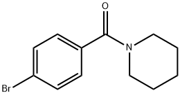 (4-BROMO-PHENYL)-PIPERIDIN-1-YL-METHANONE Structure