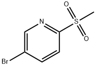 5-브로모-2-메탄술포닐-피리딘 구조식 이미지