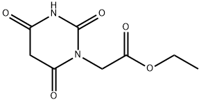 TETRAHYDRO-2,4,6-TRIOXO-1(2H)-피리미딘아세트산에틸에스테르 구조식 이미지