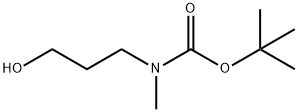 tert-butyl 3-hydroxypropylmethylcarbamate 구조식 이미지