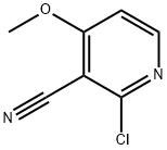 2-CHLORO-4-METHOXYNICOTINONITRILE 구조식 이미지