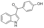 (4-HYDROXYPHENYL)(1H-INDOL-3-YL)METHANONE Structure