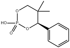 (2R,4R)-5,5-DIMETHYL-2-HYDROXY-4-PHENYL-1,3,2-DIOXAPHOSPHORINAN 2-OXIDE Structure