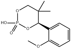 (S)-(-)-2-HYDROXY-4-(2-METHOXYPHENYL)-5,5-DIMETHYL-1,3,2-DIOXAPHOSPHORINANE 2-OXIDE Structure