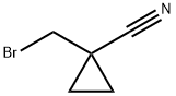 1-(Bromomethyl)-1-cyanocyclopropane Structure