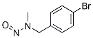 N-[(4-bromophenyl)methyl]-N-methyl-nitrous amide Structure