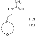 4-(2-Guanidinoethyl)-perhydro-1,5-oxazocine dihydrochloride Structure