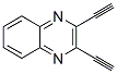 퀴녹살린,2,3-디에티닐- 구조식 이미지