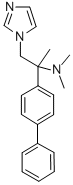 alpha-((1,1'-Biphenyl)-4-yl)-N,N,alpha-trimethyl-1H-imidazole-1-ethanamine Structure