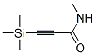 N-Methyl-3-(trimethylsilyl)-2-propynamide Structure