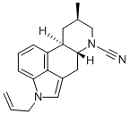 1-ALLYL-6-CYANO-6-NORFESTUCLAVINE Structure