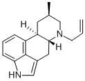 Ergoline, 8-methyl-6-(2-propenyl)-, (8-beta)- Structure