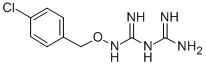 4-Chlorobenzyloxybiguanide Structure