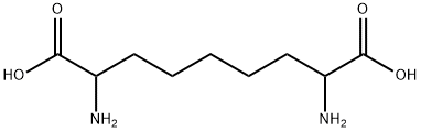 DL-2,8-Diaminononanedioic acid Structure