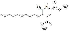 SODIUM LAUROYL GLUTAMATE 구조식 이미지