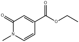 1-Methyl-2-oxo-1,2-dihydropyridine-4-carboxylic acid ethyl ester Structure