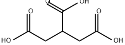 TRICARBALLYLIC ACID Structure