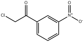 α-Chloro-3'-nitroacetophenone Structure