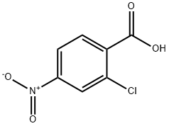 2-Chloro-4-nitrobenzoic acid 구조식 이미지