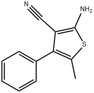 2-AMINO-5-METHYL-4-PHENYLTHIOPHENE-3-CARBONITRILE 구조식 이미지