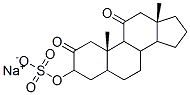 11-케토에티오콜린설페이트나트륨 구조식 이미지