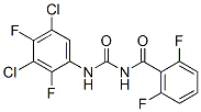 N-[(3,5-dichloro-2,4-difluoro-phenyl)carbamoyl]-2,6-difluoro-benzamide Structure