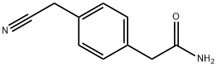 2-[4-(CYANOMETHYL)PHENYL]ACETAMIDE Structure