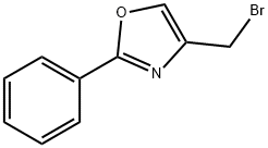 4-브로모메틸-2-페닐-옥사졸 구조식 이미지