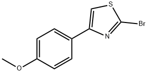 2-BROMO-4-(4-METHOXY-PHENYL)-THIAZOLE 구조식 이미지
