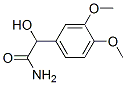 벤젠아세트아미드,-alpha–hydroxy-3,4-dimethoxy- 구조식 이미지