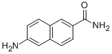 2-아미노-6-나프틸아미드 구조식 이미지