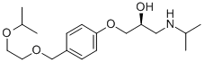 S-(-)-BISOPROLOL Structure