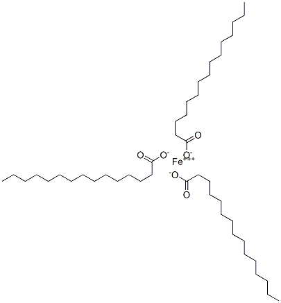 iron(3+) pentadecanoate Structure