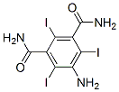 5-Amino-2,4,6-Triiiodoisophthalamide Structure