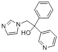 2-(1H-IMIDAZOL-1-YL)-1-PHENYL-1-(3-PYRIDINYL)ETHANOL Structure