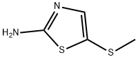 티아졸,2-아미노-5-(메틸티오)-(6CI) 구조식 이미지