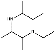 Piperazine, 1-ethyl-2,3,5,6-tetramethyl- (6CI) Structure