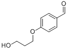 4-(3-HYDROXYPROPOXY)BENZALDEHYDE Structure