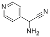 4-Pyridineacetonitrile,alpha-amino-(6CI) Structure