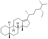 20R 13(17)-24R-ETHYL DIACHOLESTENE Structure