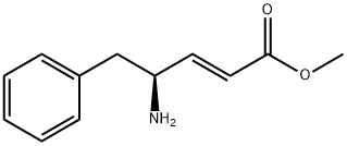 4-아미노-5-페닐-펜트-2-에노산메틸에스테르 구조식 이미지